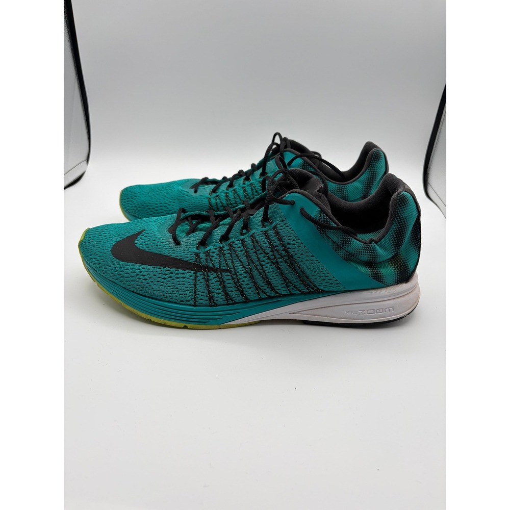 Nike Zoom Streak LT 2 Running Shoes Mens Size 14 Teal Black 641318-300